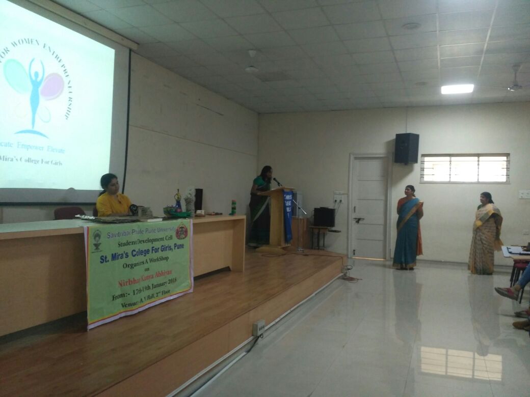 Awareness Talk on CWE for Student Development Cell program of Nirbhay Kalyan Abhiyan